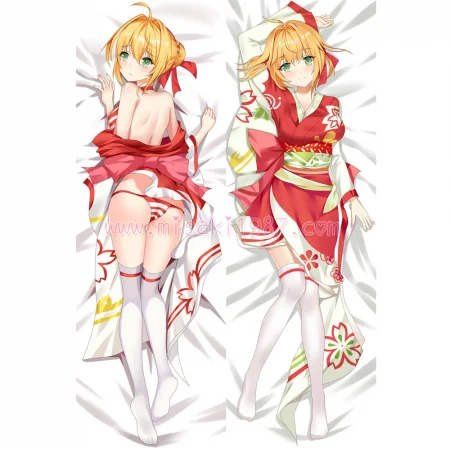 Fate/Grand Order Dakimakura Saber Nero Claudius Drusus Body Pillow Case 19
