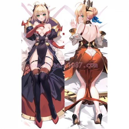 Fate/Grand Order Dakimakura Saber Nero Claudius Drusus Body Pillow Case 24