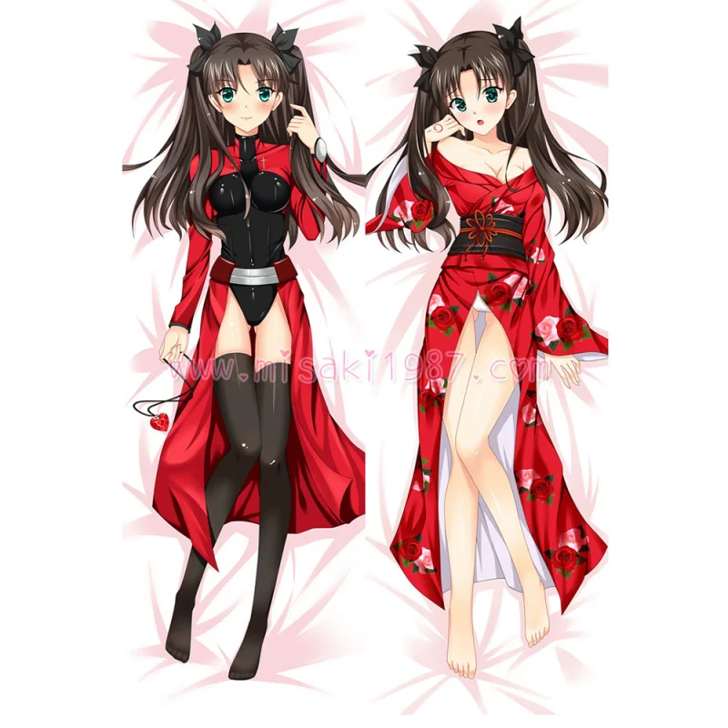 Fate/Grand Order Dakimakura Rin Tohsaka Body Pillow Case 09 - Click Image to Close