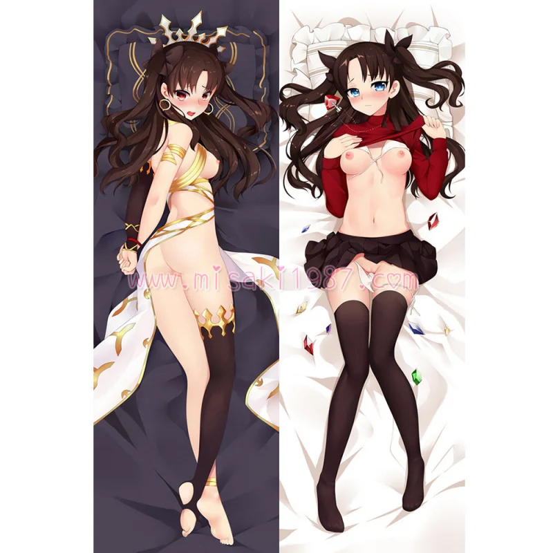 Fate/Grand Order Dakimakura Rin Tohsaka Ishtar Body Pillow Case 02 - Click Image to Close