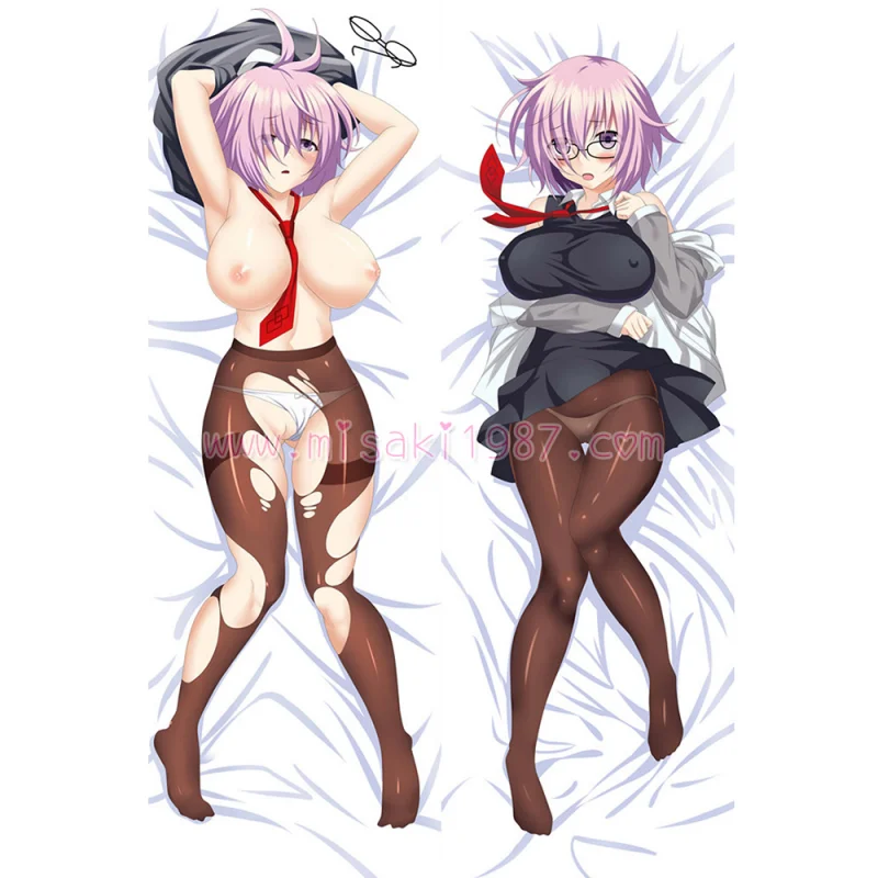 Fate/Grand Order Dakimakura Shielder Mash Kyrielight Body Pillow Case 35 - Click Image to Close