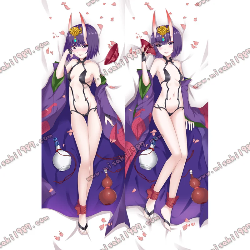 Fate/Grand Order Dakimakura Shuten Douji Body Pillow Case 09 - Click Image to Close
