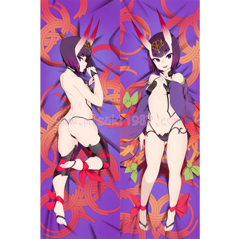 Fate/Grand Order Dakimakura Shuten Douji Body Pillow Case 07 - Click Image to Close