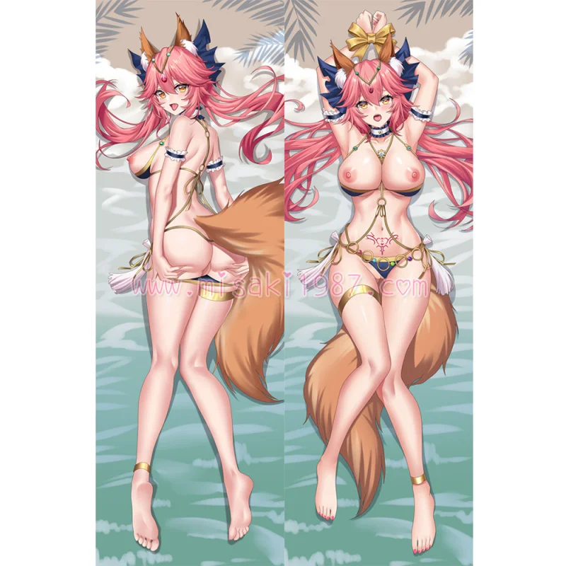 Fate/Grand Order Dakimakura Tamamo no Mae Body Pillow Case 35 - Click Image to Close