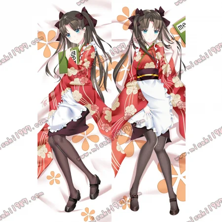 Fate/Stay night Fate/Zero Dakimakura Rin Tohsaka Body Pillow Case 03