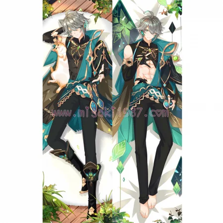 Genshin Impact Dakimakura Alhaitham Body Pillow Case 03