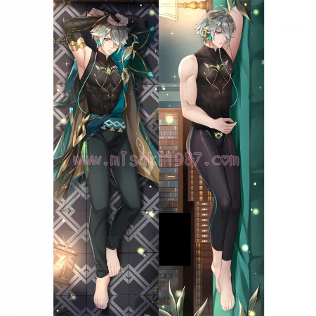 Genshin Impact Dakimakura Alhaitham Body Pillow Case 04