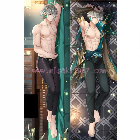 Genshin Impact Dakimakura Alhaitham Body Pillow Case 05