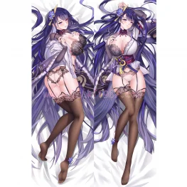 Genshin Impact Dakimakura Baal Raiden Shogun Body Pillow Case 35