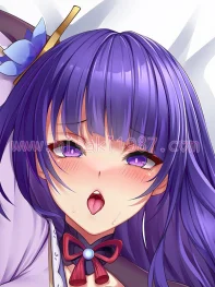 Genshin Impact Dakimakura Baal Raiden Shogun Body Pillow Case 06