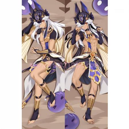 Genshin Impact Dakimakura Cyno Body Pillow Case