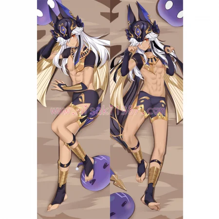 Genshin Impact Dakimakura Cyno Body Pillow Case 02