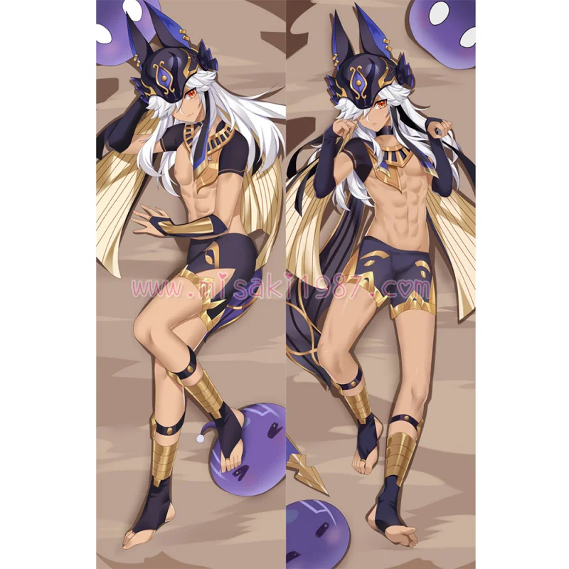 Genshin Impact Dakimakura Cyno Body Pillow Case 02 - Click Image to Close