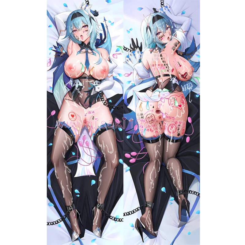 Genshin Impact Dakimakura Eula Lawrence Body Pillow Case 22 - Click Image to Close