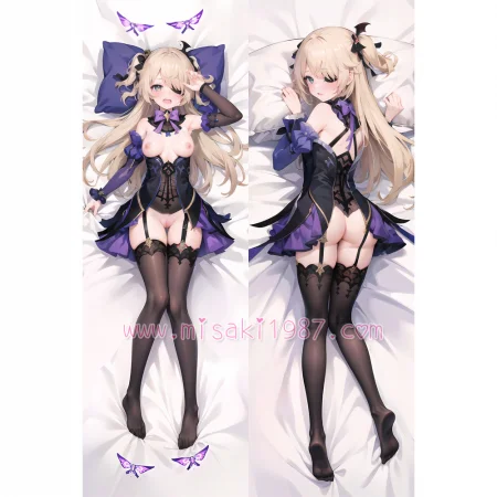 Genshin Impact Dakimakura Fischl Body Pillow Case 13