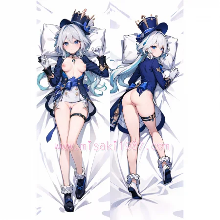 Genshin Impact Dakimakura Focalors Body Pillow Case 26