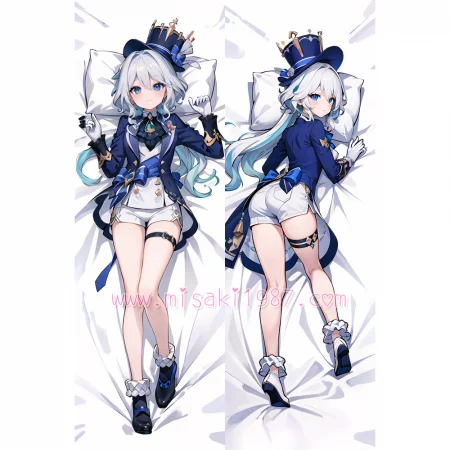 Genshin Impact Dakimakura Focalors Body Pillow Case 27