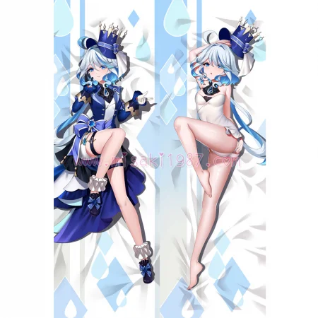 Genshin Impact Dakimakura Focalors Body Pillow Case 02