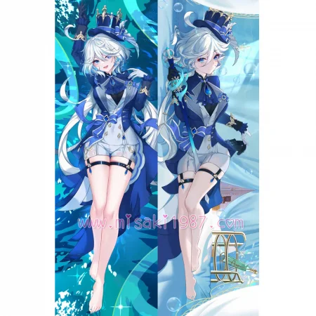 Genshin Impact Dakimakura Focalors Body Pillow Case 32