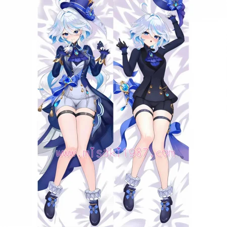 Genshin Impact Dakimakura Focalors Body Pillow Case 51