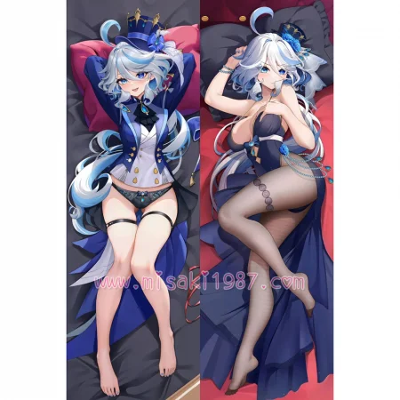 Genshin Impact Dakimakura Focalors Body Pillow Case 42