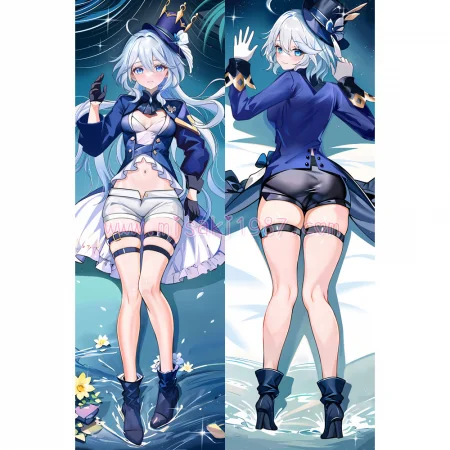 Genshin Impact Dakimakura Focalors Body Pillow Case 17