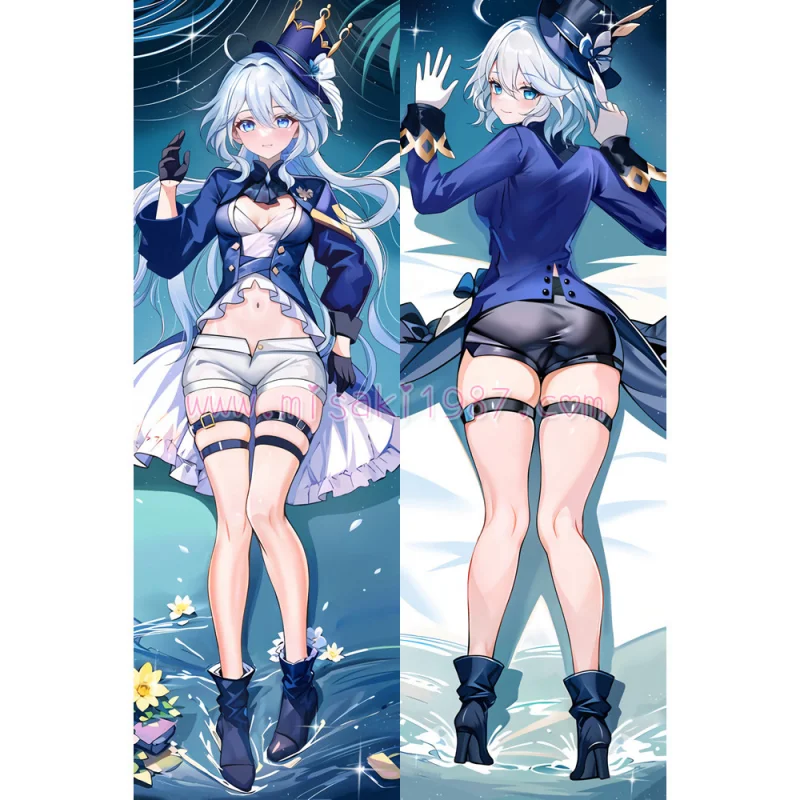 Genshin Impact Dakimakura Focalors Body Pillow Case 17 - Click Image to Close