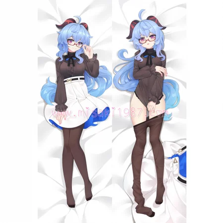 Genshin Impact Dakimakura Ganyu Body Pillow Case 21