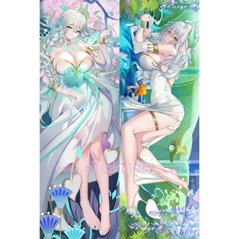 Genshin Impact Dakimakura Greater Lord Rukkhadevata Body Pillow Case 11 - Click Image to Close