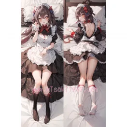 Genshin Impact Dakimakura Hu Tao Walnut Body Pillow Case 34