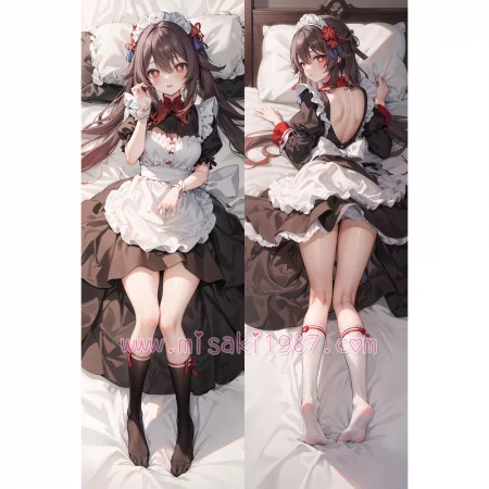 Genshin Impact Dakimakura Hu Tao Walnut Body Pillow Case 34