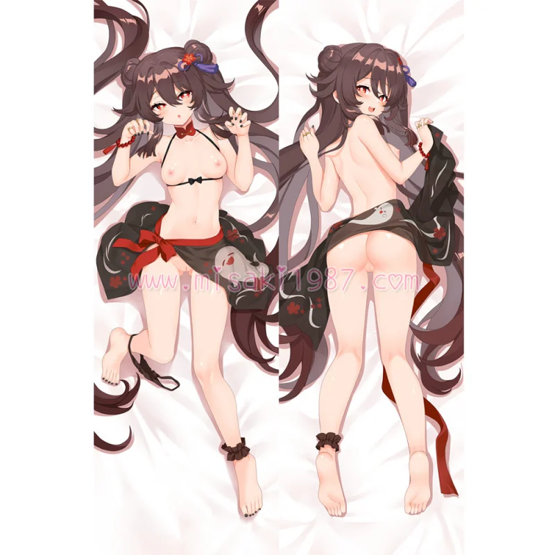 Genshin Impact Dakimakura Hu Tao Walnut Body Pillow Case 23 - Click Image to Close