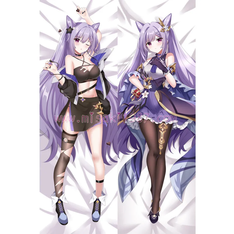 Genshin Impact Dakimakura Keqing Kokusei Body Pillow Case 22 - Click Image to Close