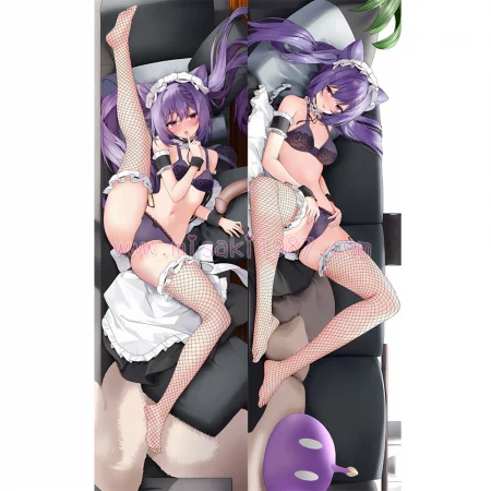 Genshin Impact Dakimakura Keqing Kokusei Body Pillow Case 36