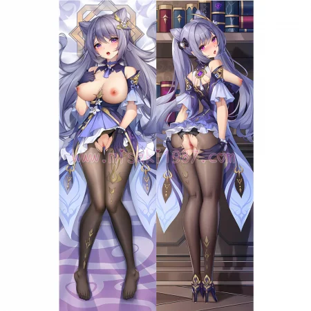 Genshin Impact Dakimakura Keqing Kokusei Body Pillow Case 37
