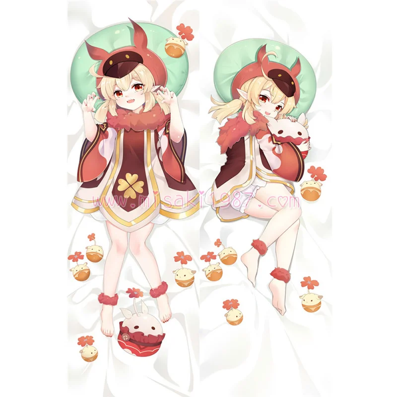 Genshin Impact Dakimakura Klee Body Pillow Case 08 - Click Image to Close