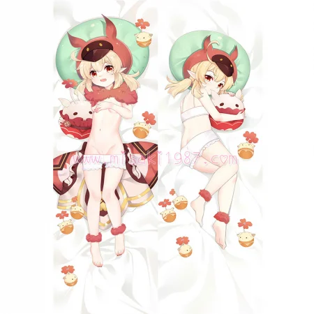 Genshin Impact Dakimakura Klee Body Pillow Case 09