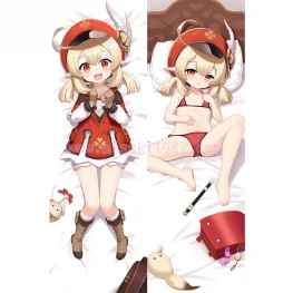 Genshin Impact Dakimakura Klee Body Pillow Case 13