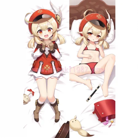 Genshin Impact Dakimakura Klee Body Pillow Case 13