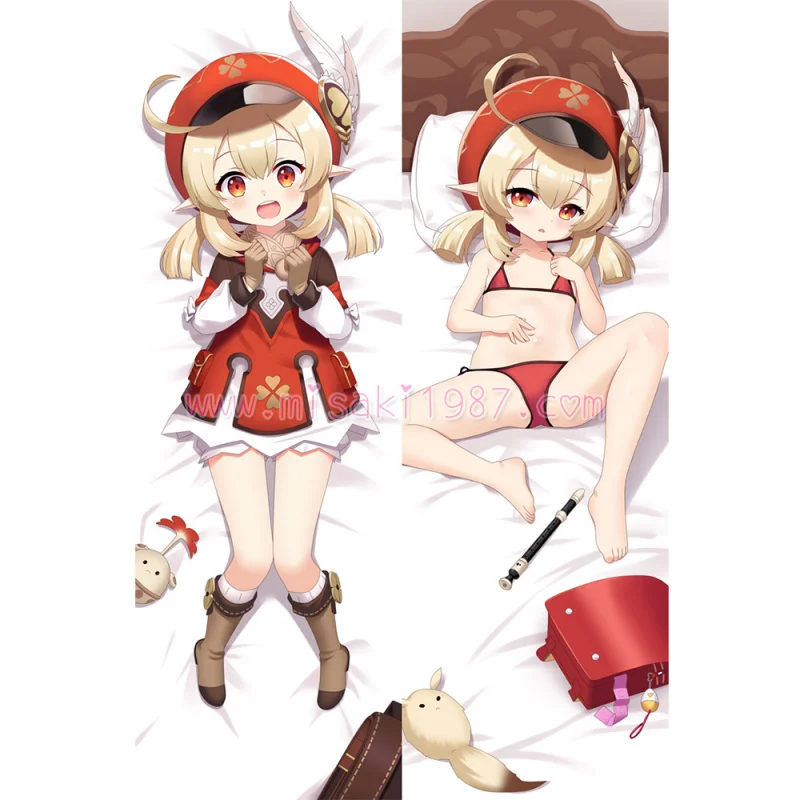 Genshin Impact Dakimakura Klee Body Pillow Case 13 - Click Image to Close
