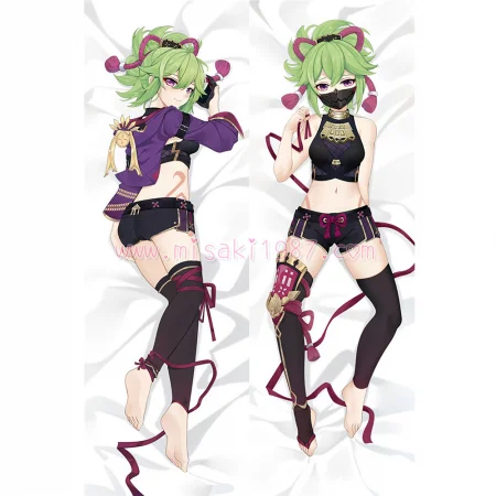 Genshin Impact Dakimakura Kuki Shinobu Body Pillow Case