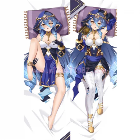 Genshin Impact Dakimakura Layla Body Pillow Case 02