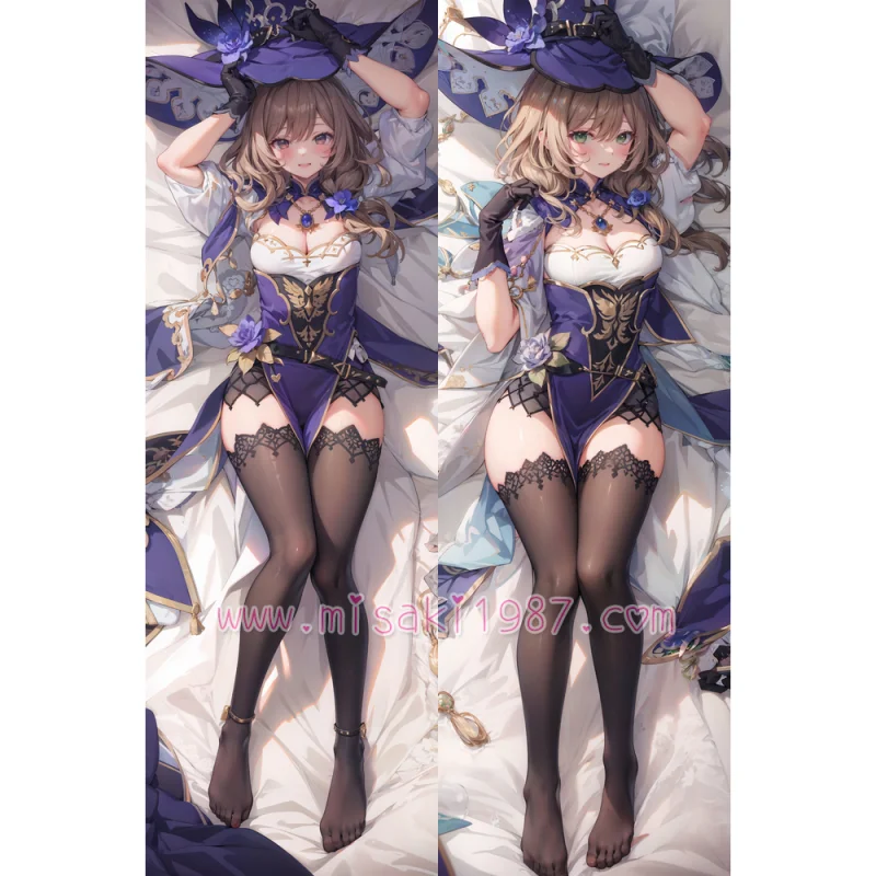 Genshin Impact Dakimakura Lisa Body Pillow Case 11 - Click Image to Close