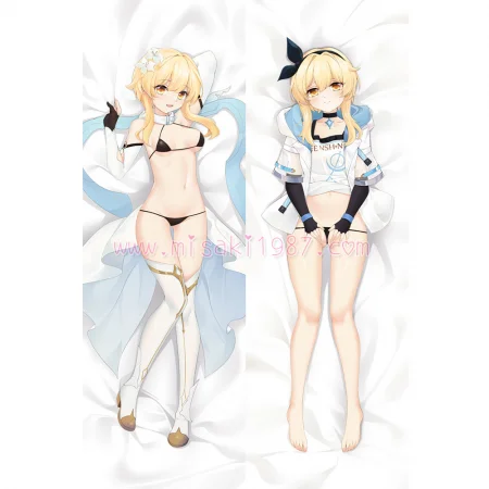 Genshin Impact Dakimakura Lumine Body Pillow Case 04
