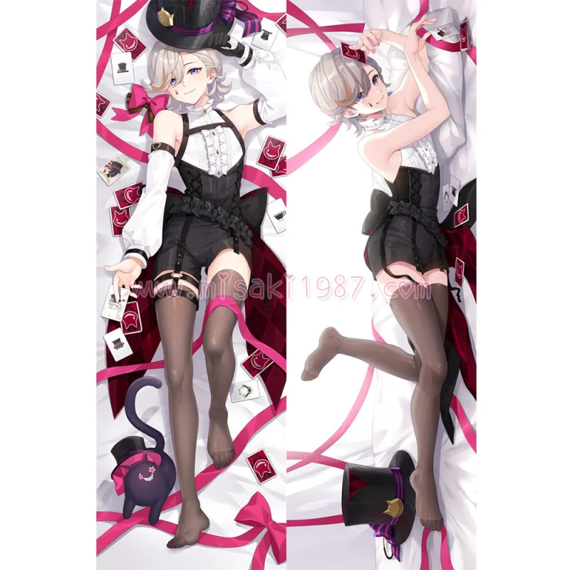 Genshin Impact Dakimakura Lyney Body Pillow Case 03 - Click Image to Close