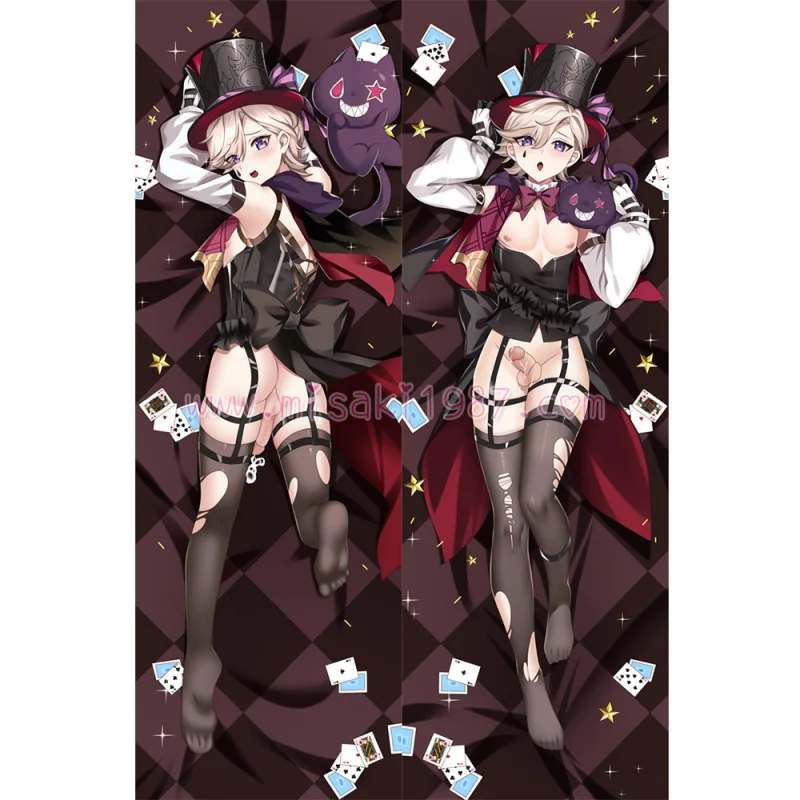 Genshin Impact Dakimakura Lyney Body Pillow Case 10 - Click Image to Close