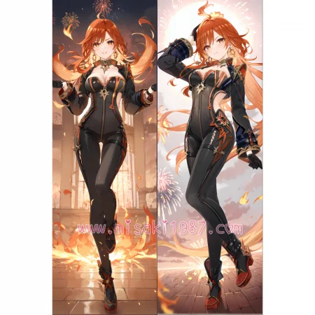 Genshin Impact Dakimakura Mavuika Body Pillow Case 03