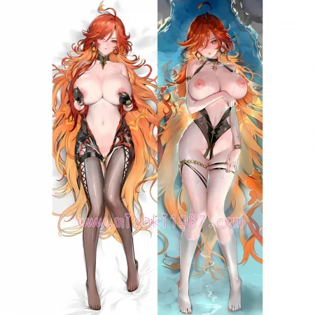 Genshin Impact Dakimakura Mavuika Body Pillow Case 06