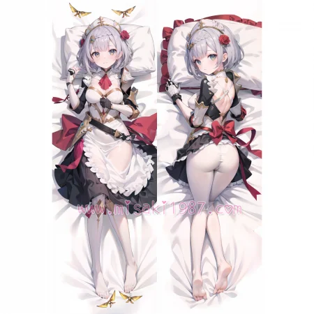 Genshin Impact Dakimakura Noelle Body Pillow Case 05