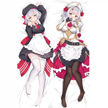 Genshin Impact Dakimakura Noelle Body Pillow Case 03
